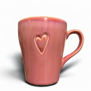 Starbucks 2006 Valentine’s Pink Ceramic Heart Mug